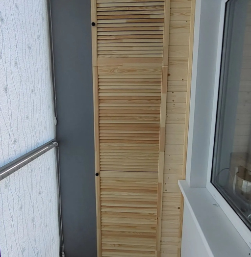 Шкафы-Встроенный шкаф с распашными дверями «Модель 152»-фото3