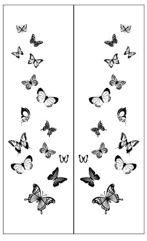 Бабочки 140